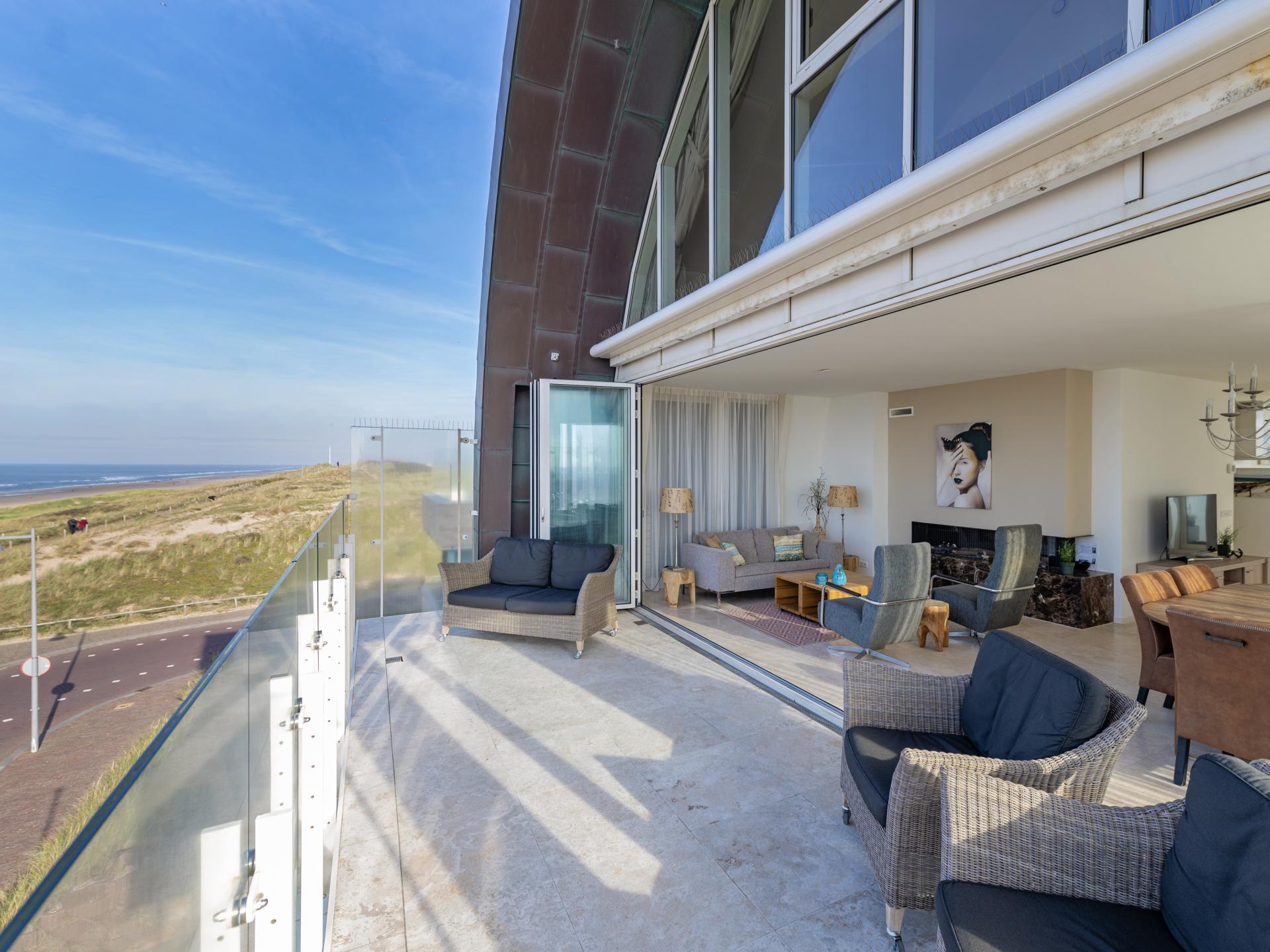 Luxe appartement met zeezicht