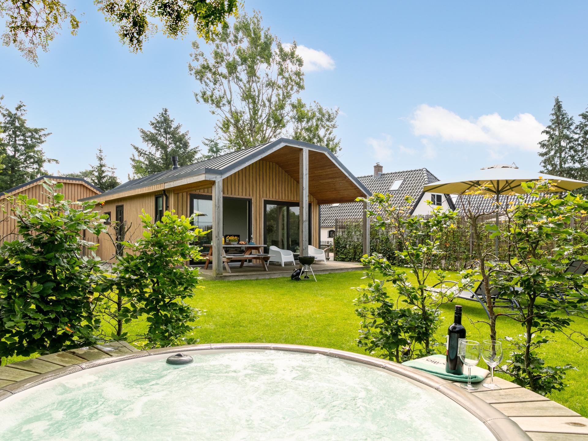 Luxe vakantiehuisje op de Veluwe