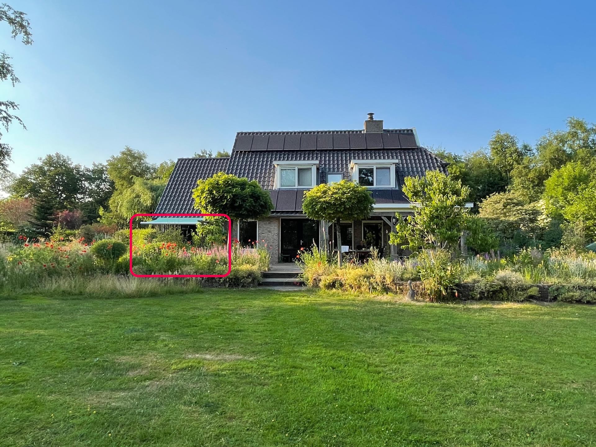Landelijk gelegen appartement met tuin