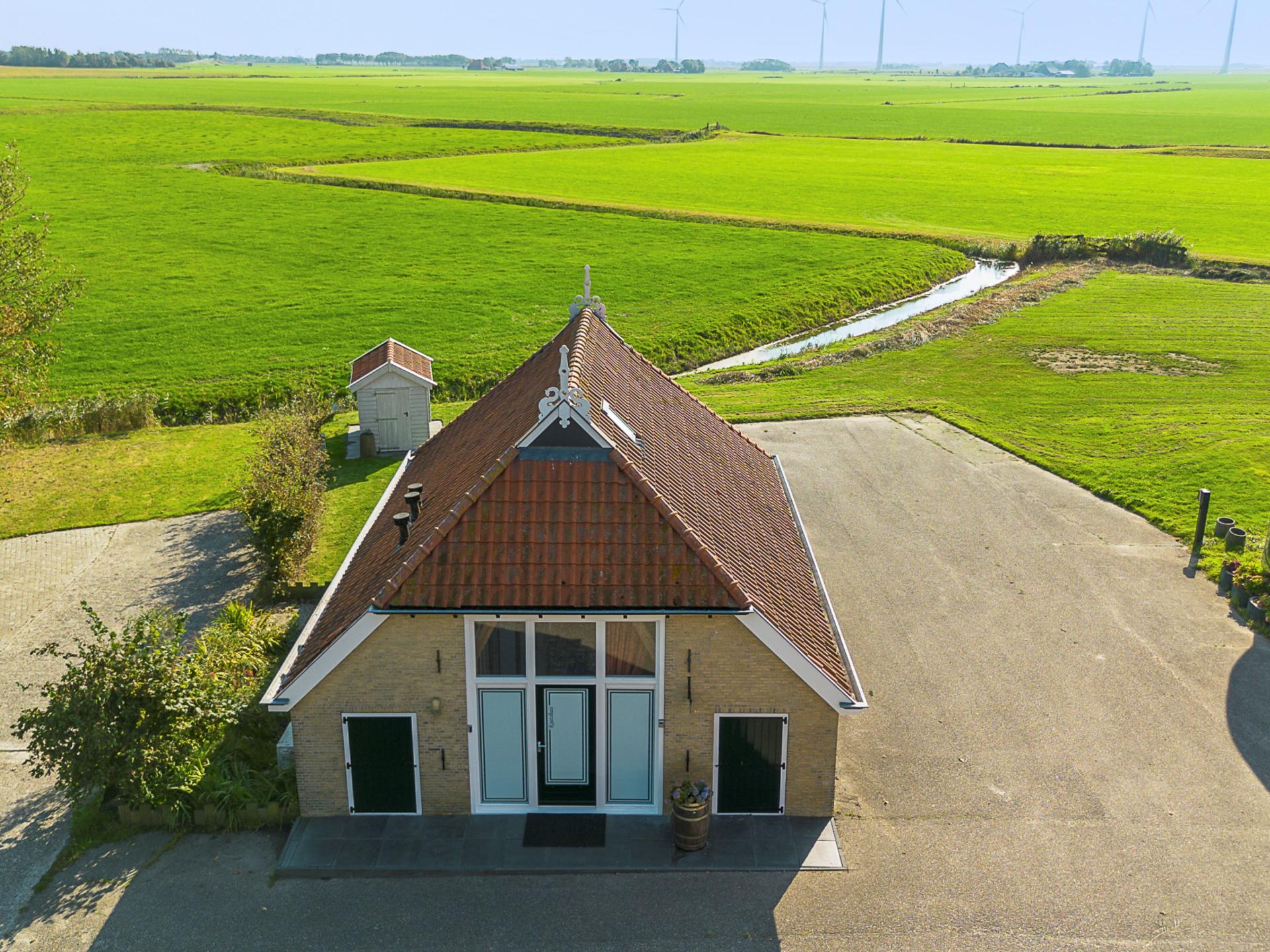 Fantastische plek bij het wad met uitzicht